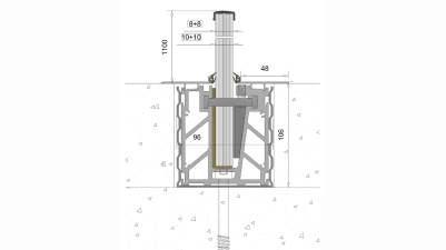 ST-100U Zemine Gömülü Bazalı Sistem